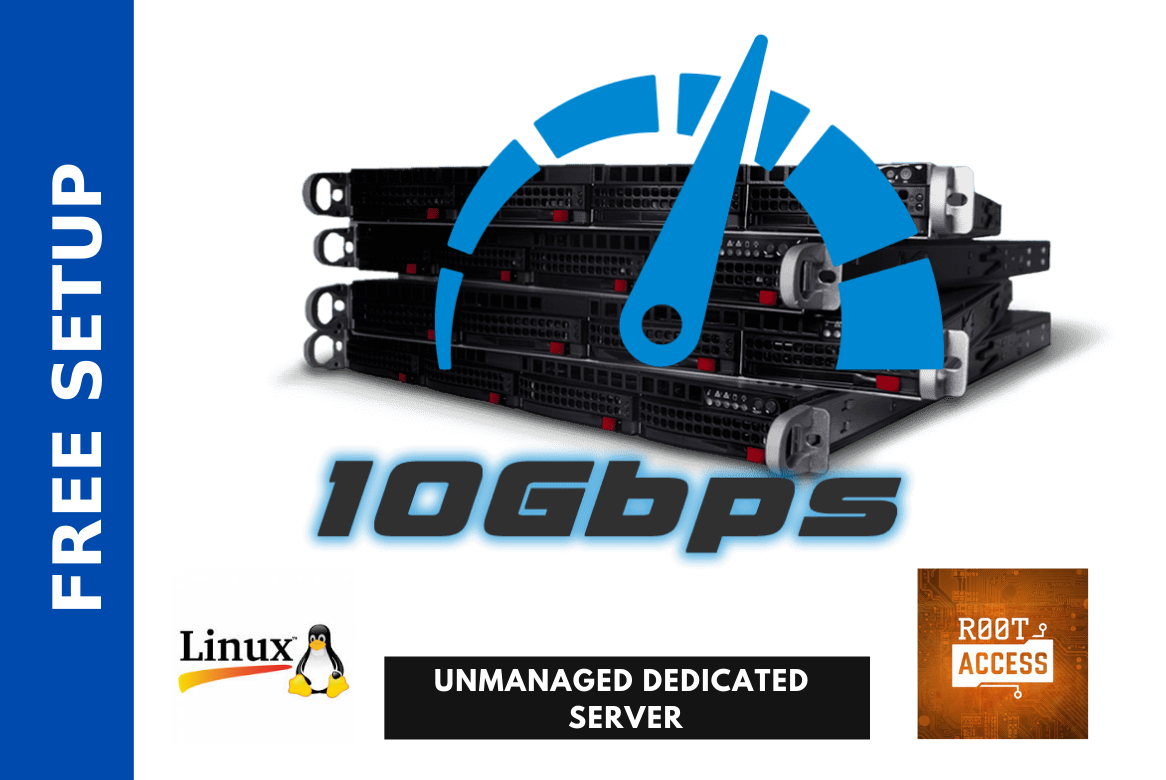 10gbps Unmetered Dedicated server